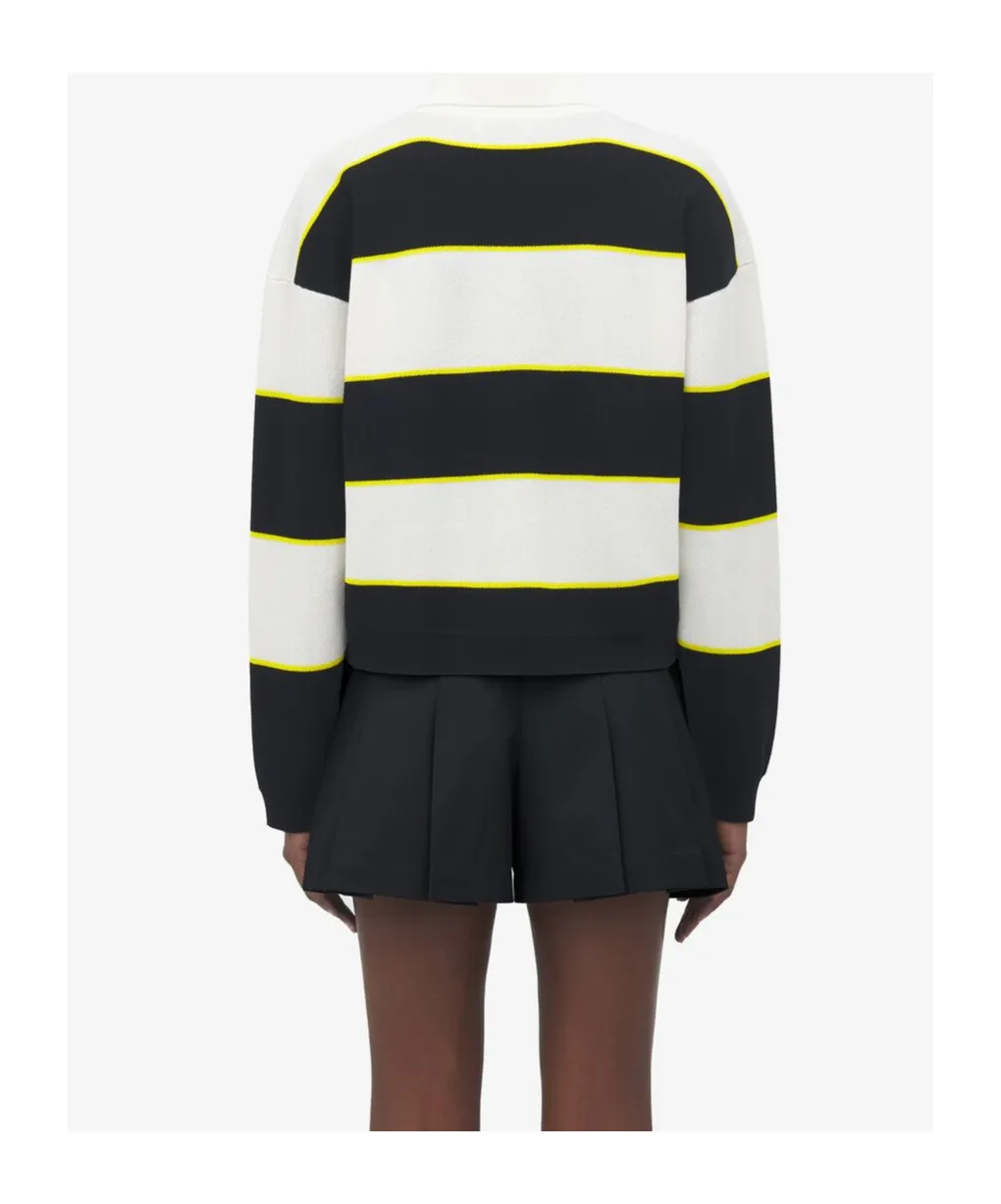 Striped Polo Jumper