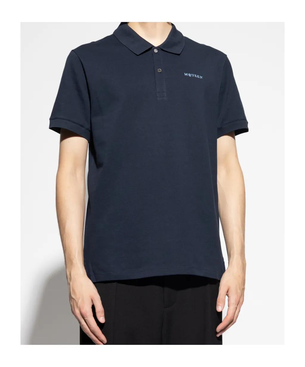 Polo Shirt With Embroidered Logo