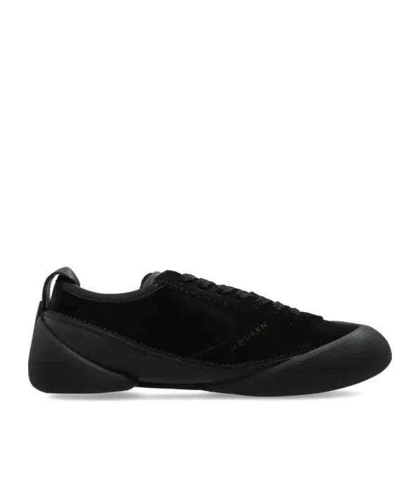 Round-Toe Low-Top Sneakers