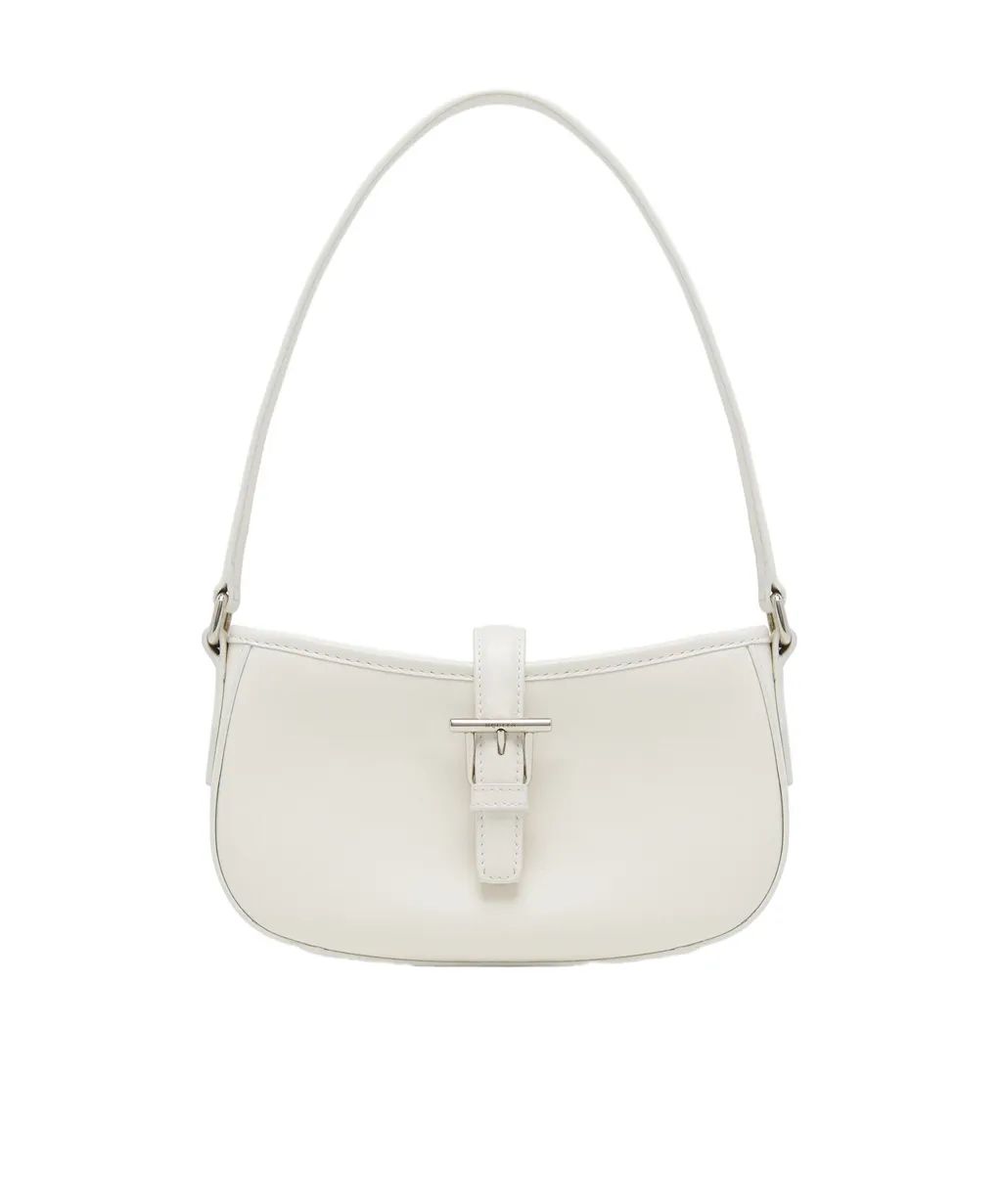 Mini T-Bar Buckle-Fastening Shoulder Bag