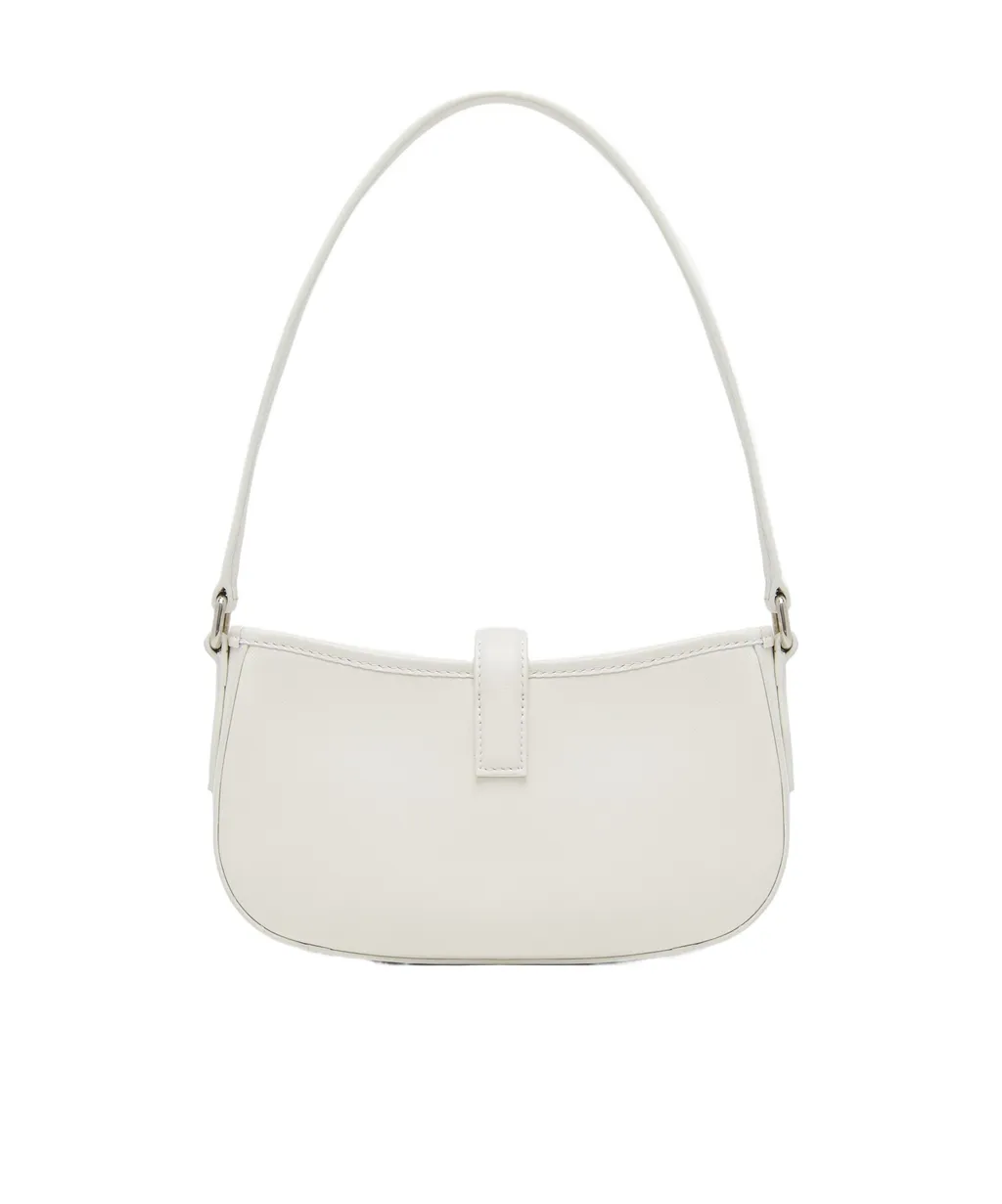Mini T-Bar Buckle-Fastening Shoulder Bag