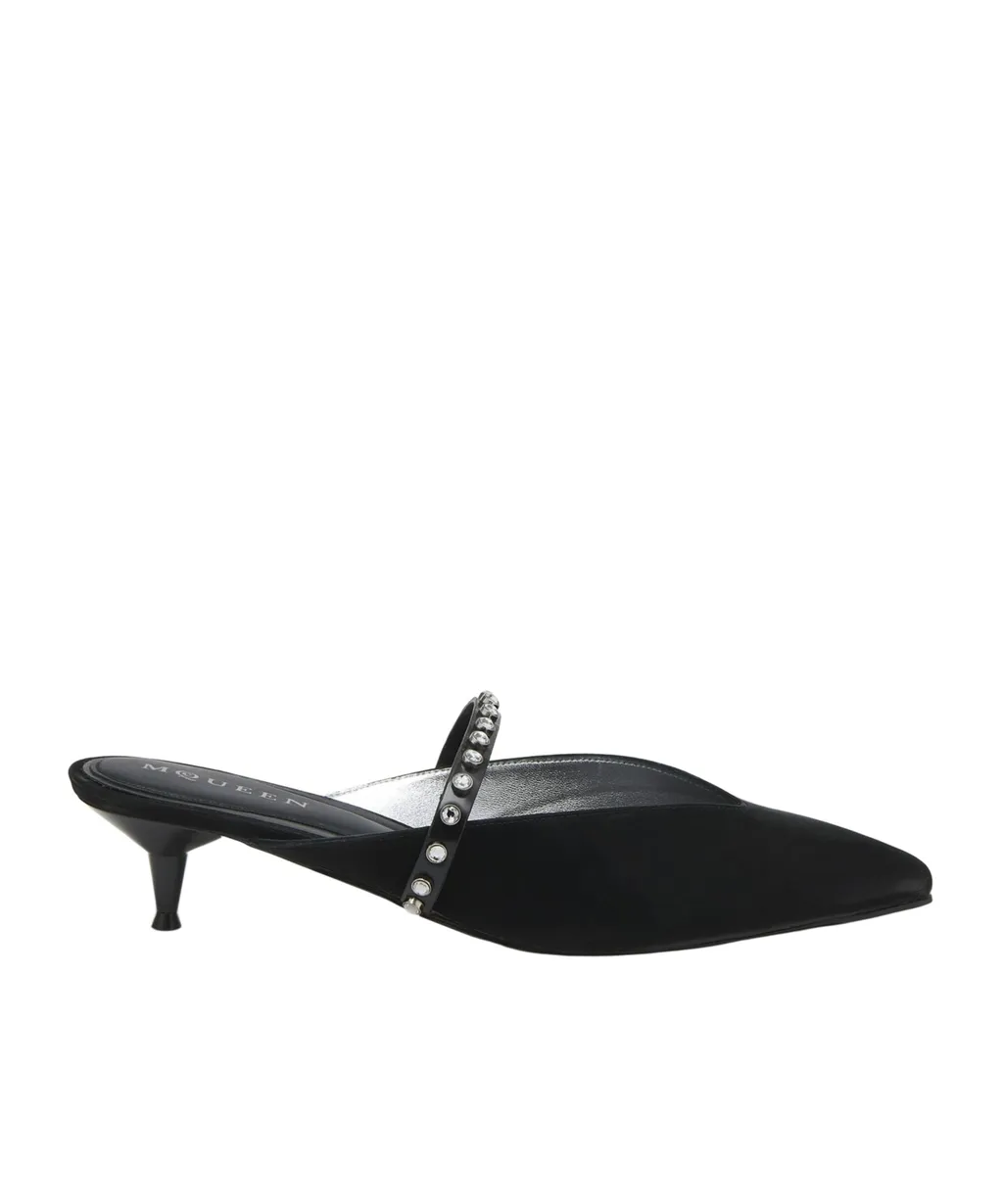 Revel Embellished Slingback Mules 50Mm