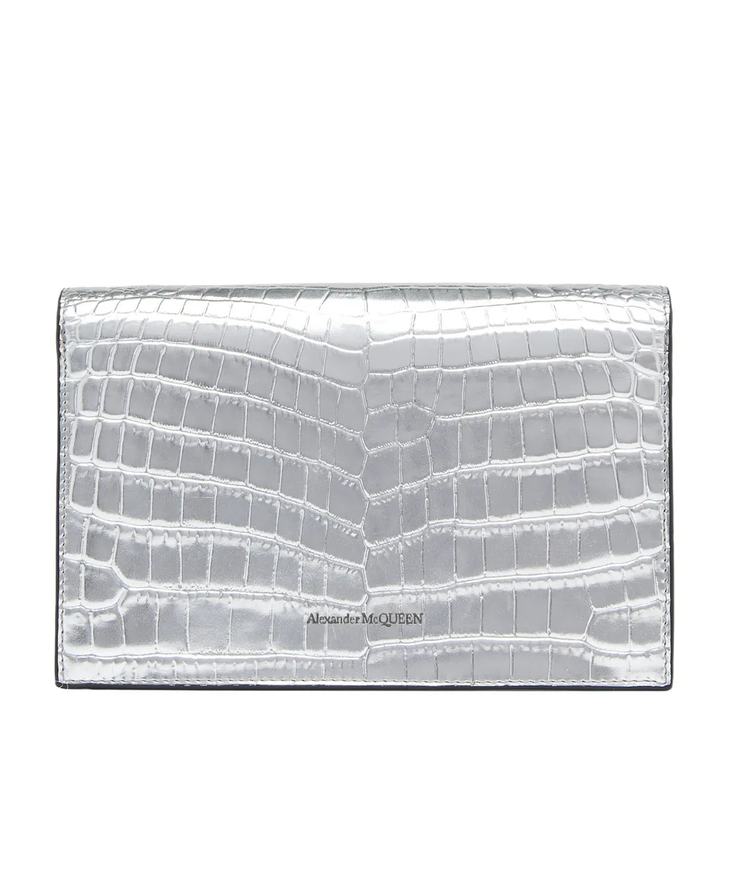 Small Skull Embossed Crossbody Bag