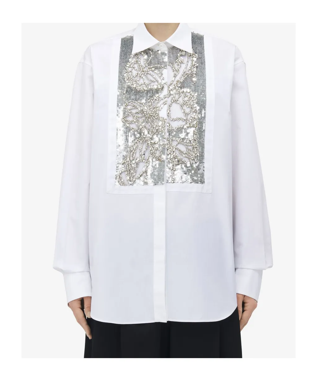 Embellished Embroidered Shirt