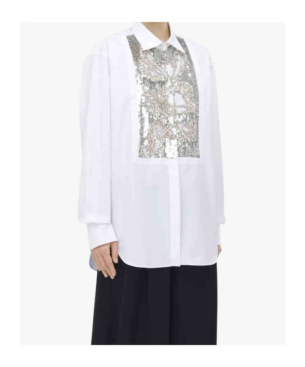 Embellished Embroidered Shirt