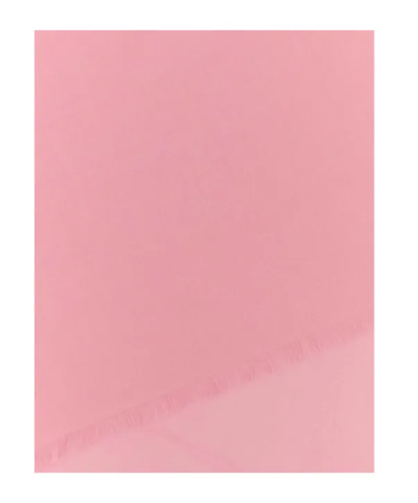 Floral Jacquard Frayed-Edge Scarf
