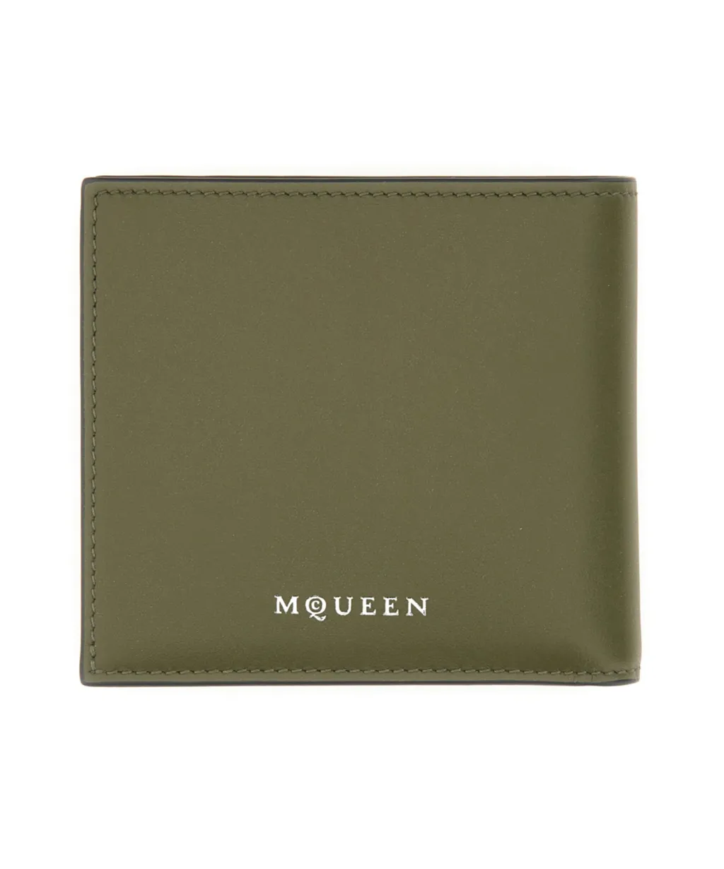 Skull Printed Bifold Wallet