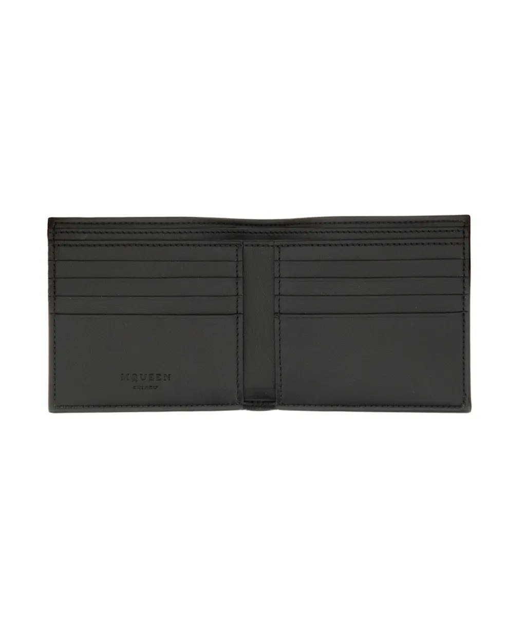 Skull Printed Bifold Wallet