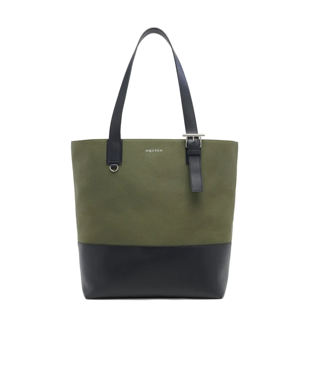T-Bar Buckle Shoulder Bag