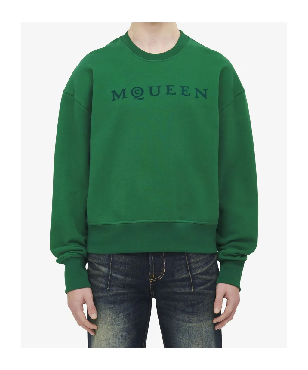 Logo Printed Crewneck Sweatshirt