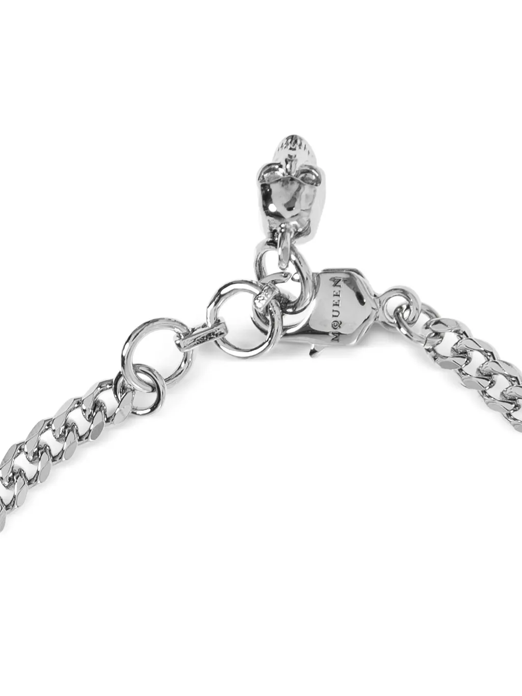 Logo Pendant Embellished Bracelet