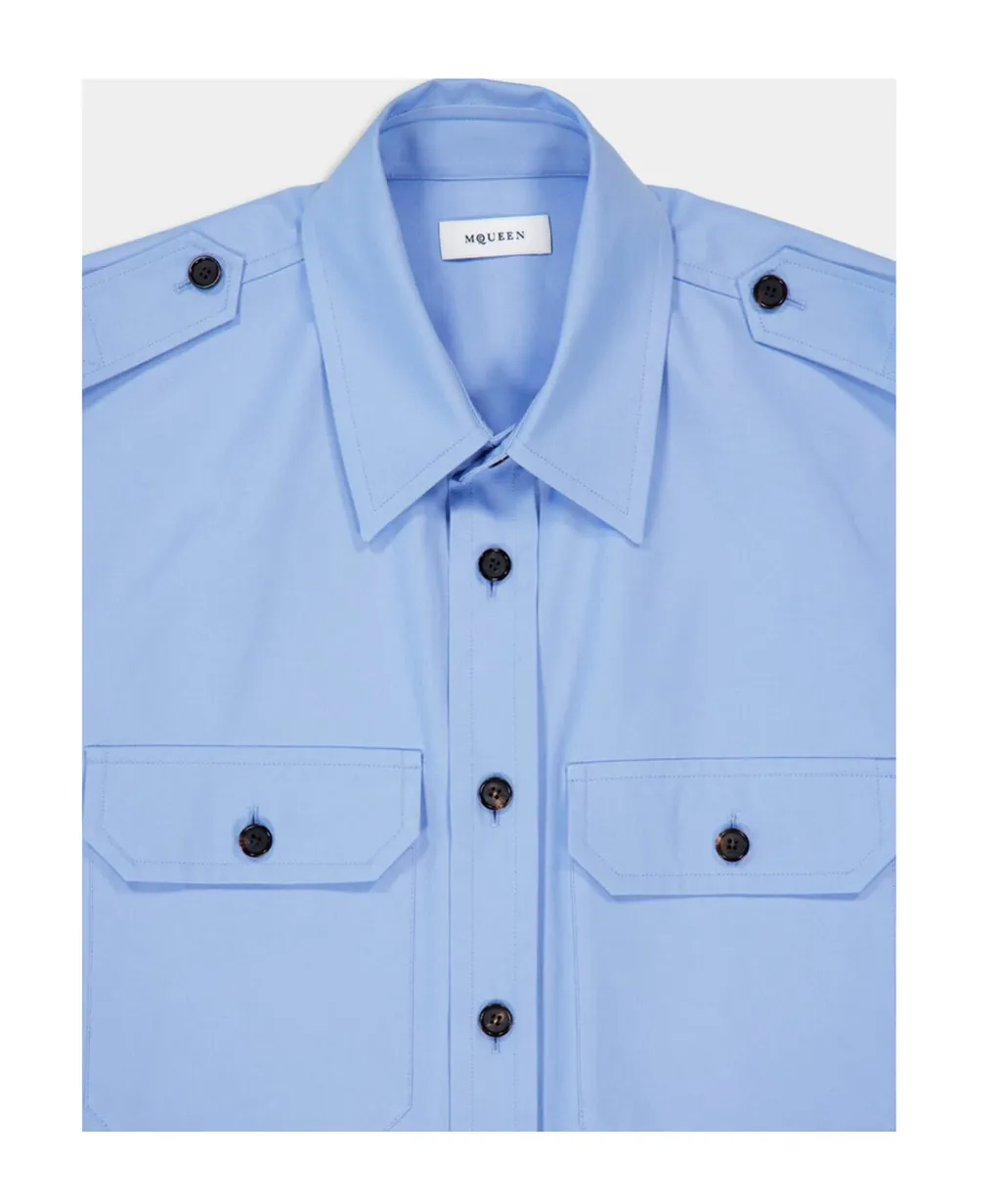 Long Sleeved Buttoned Shirt