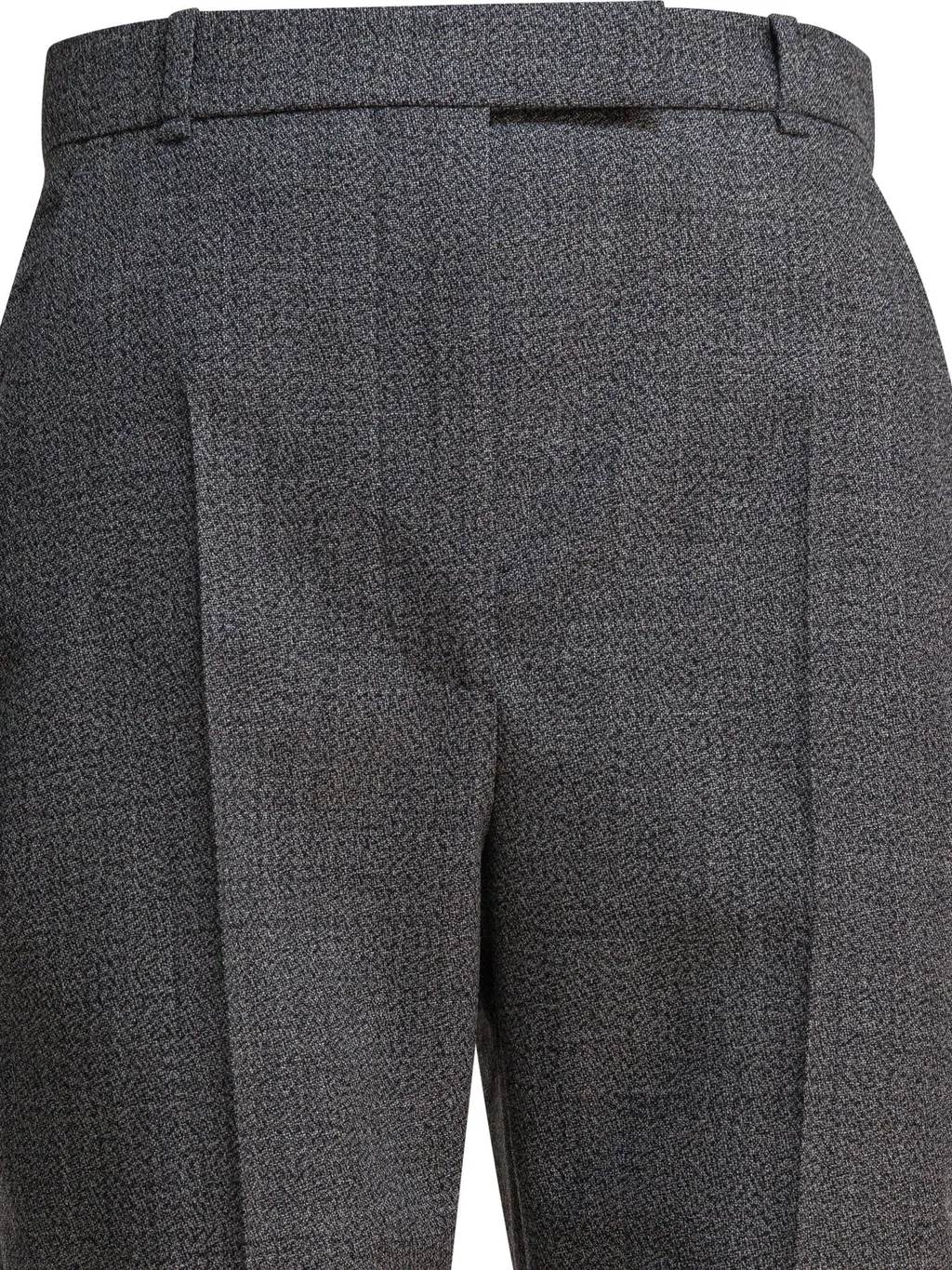 Tapered-Leg Tailored Pants