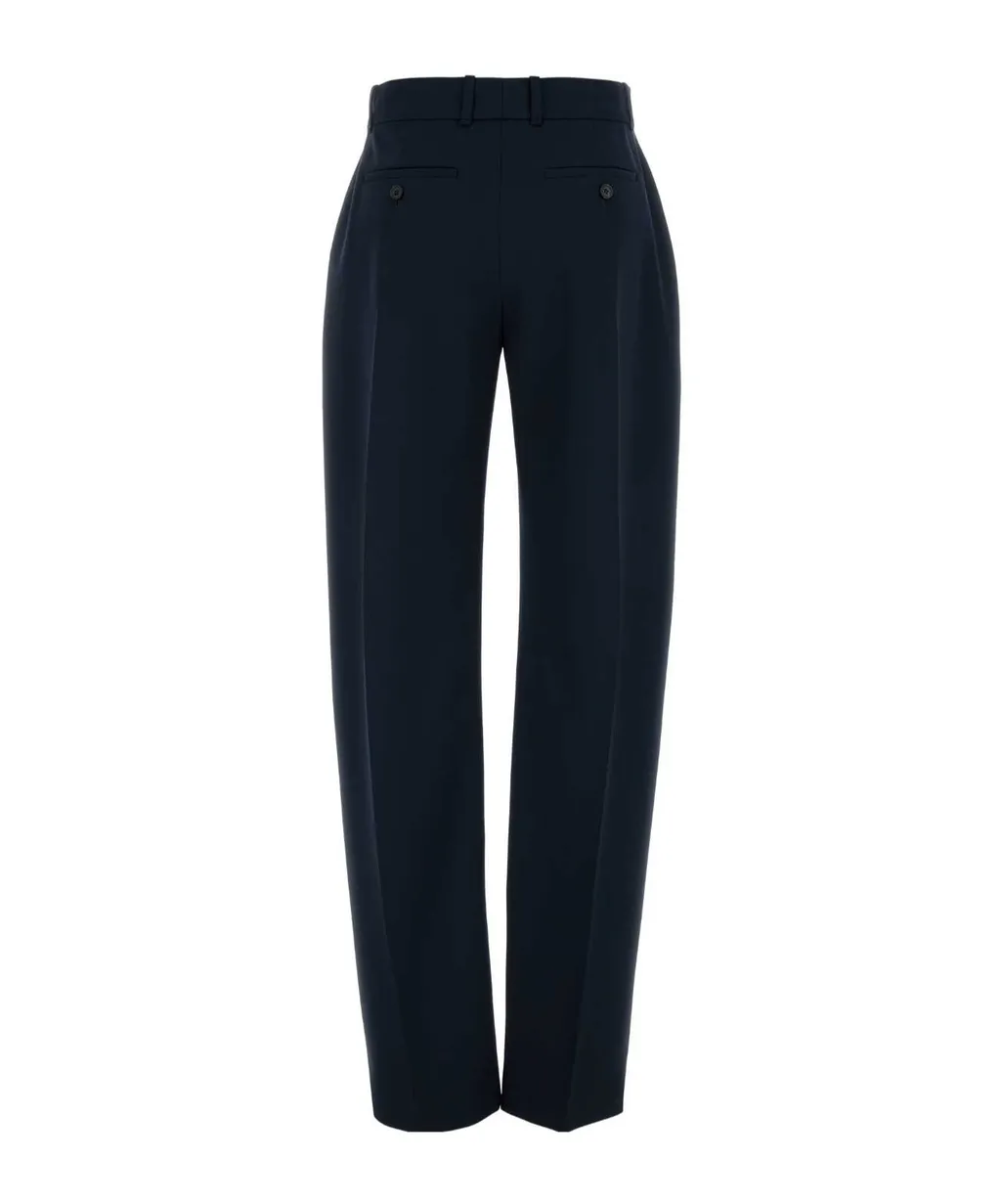 Straight-Leg Tailored Pants