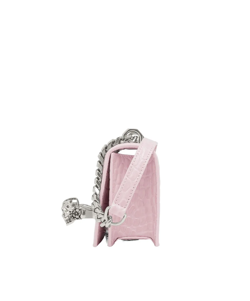 Skull Embellished Shoulder Bag