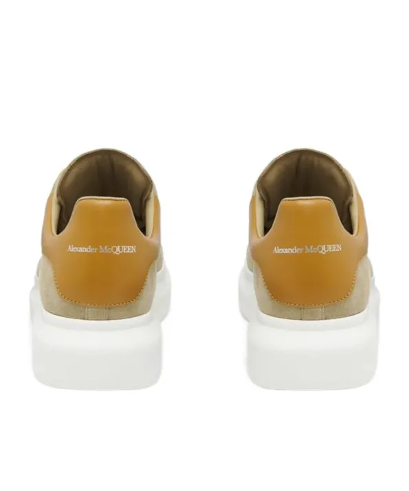 Round-Toe Lace-Up Sneakers