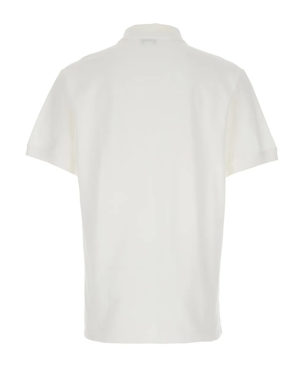 Logo Embroidered Short-Sleeved Polo Shirt