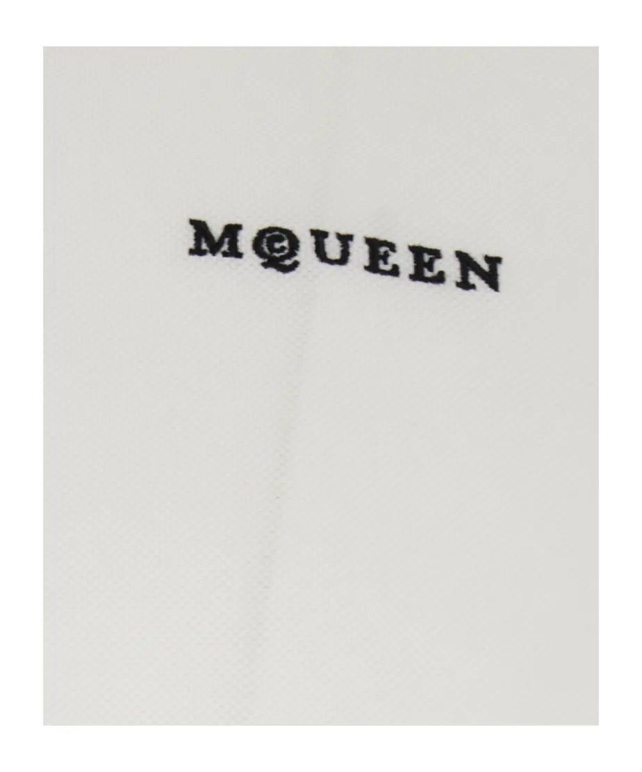 Logo Embroidered Short-Sleeved Polo Shirt