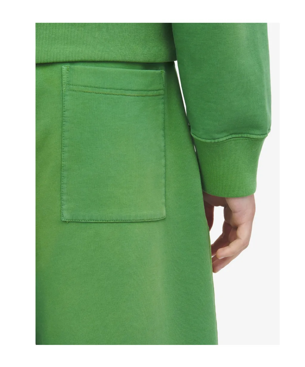 Logo Embroidered Wide-Leg Shorts