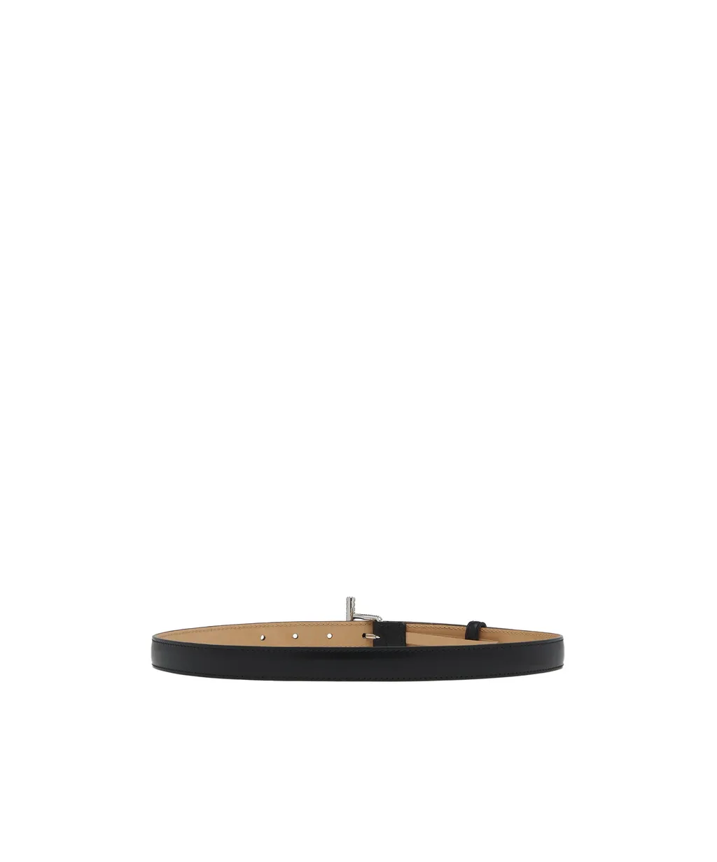 T-Bar Embellished Buckle Belt