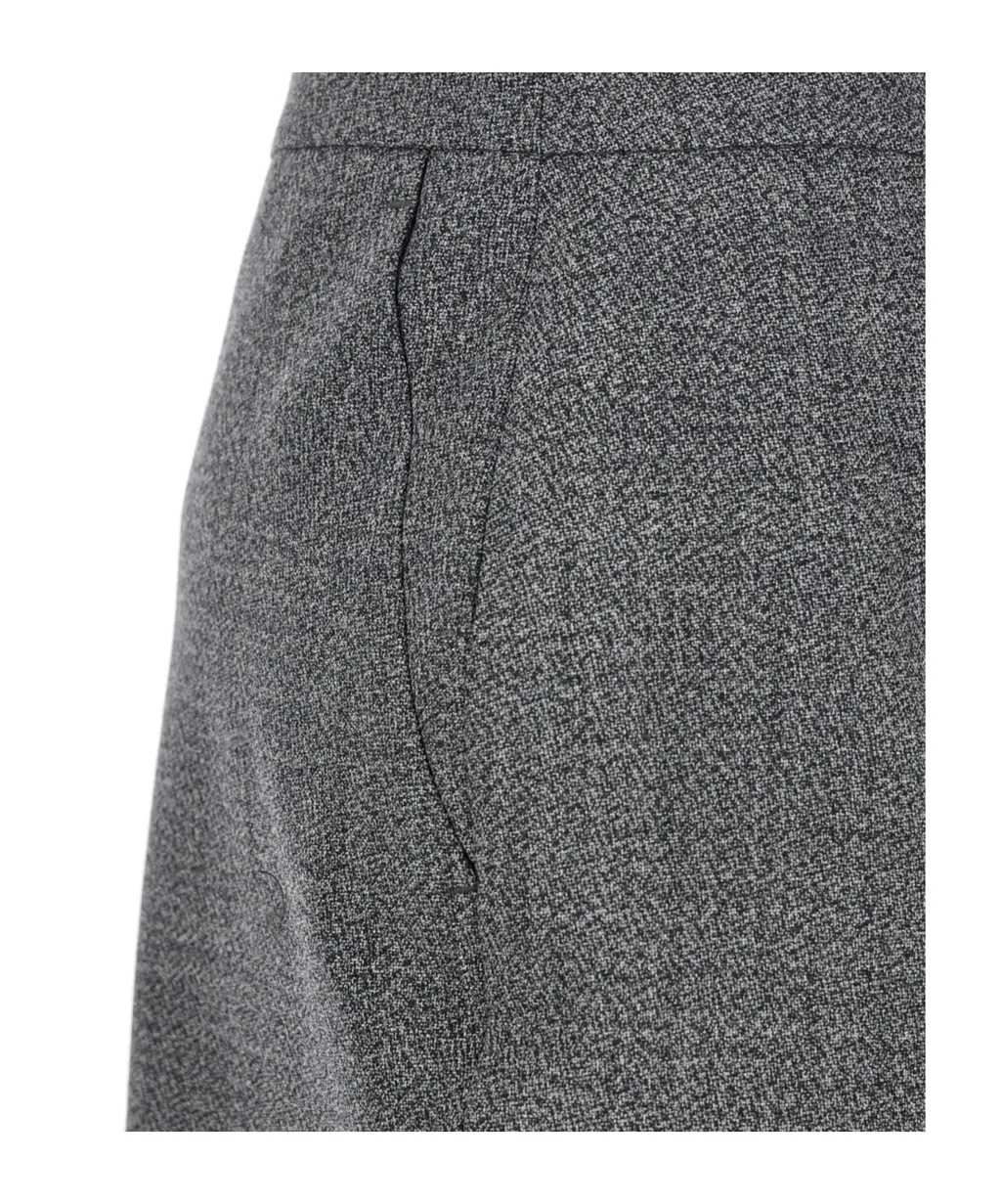Butrton Detailed Midi Skirt