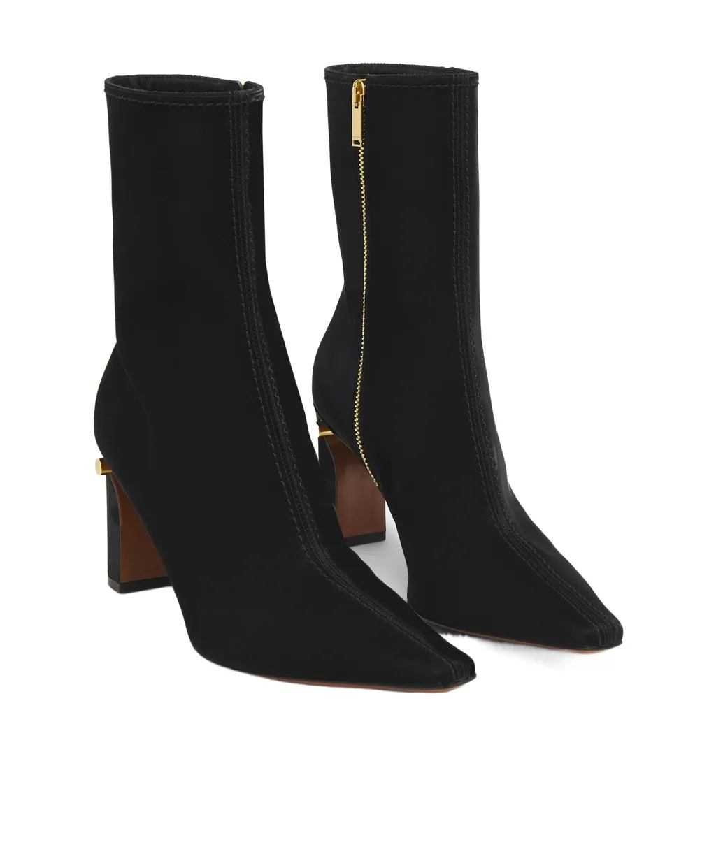 Pointed-Toe Ankle Boots