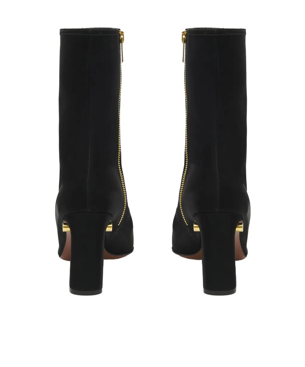Pointed-Toe Ankle Boots