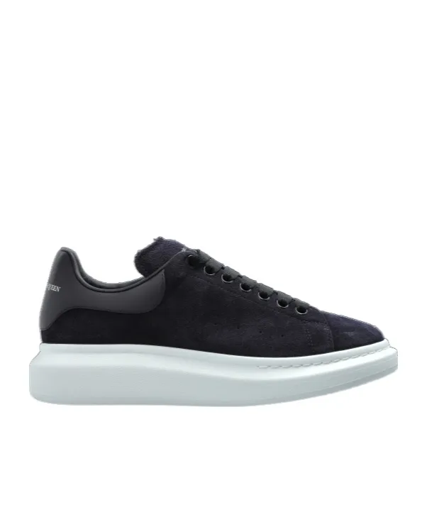 Round-Toe Lace-Up Sneakers