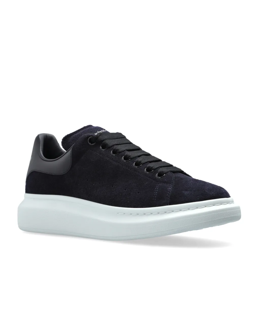 Round-Toe Lace-Up Sneakers