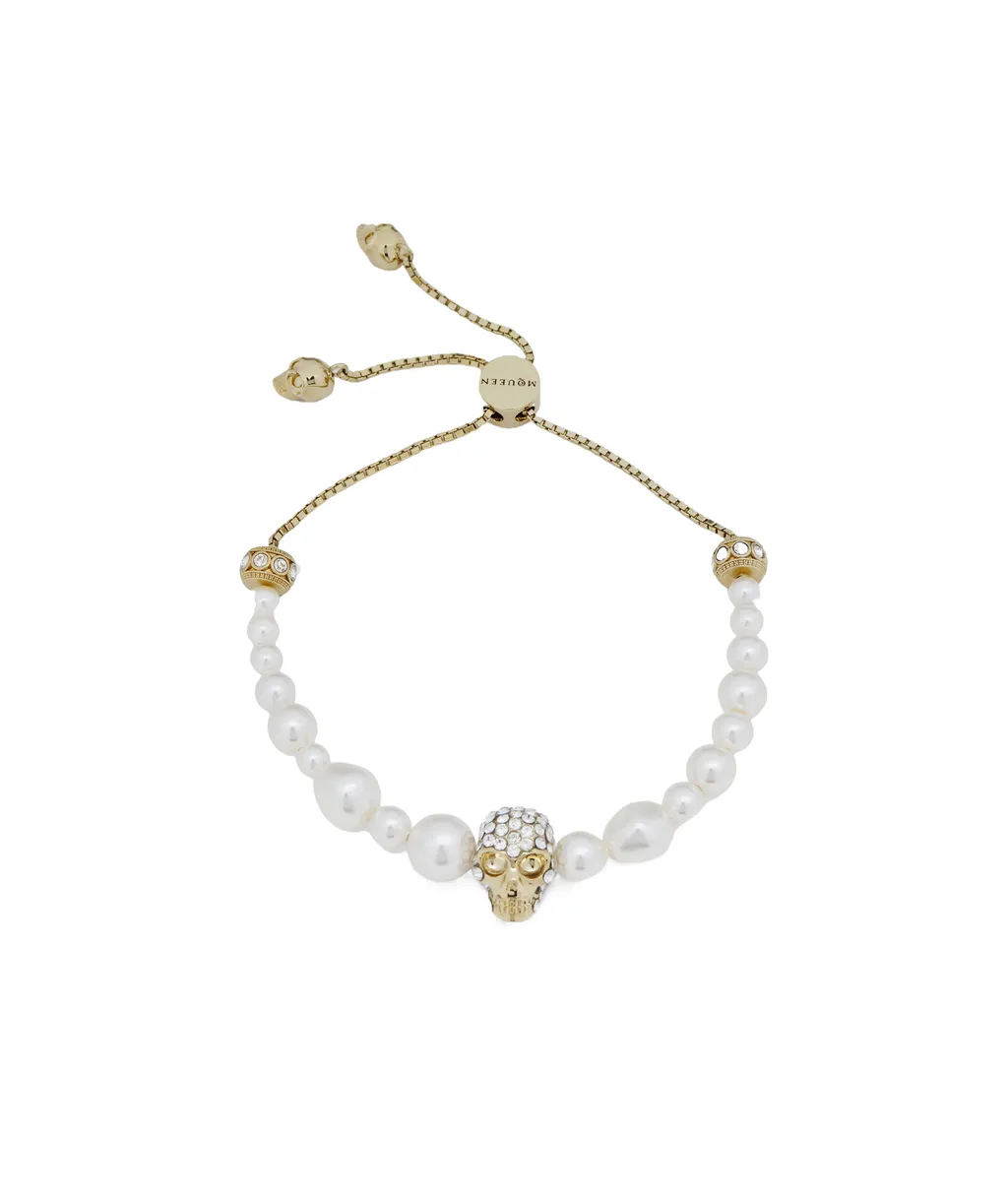 Skull Embellished Friendship Bracelet