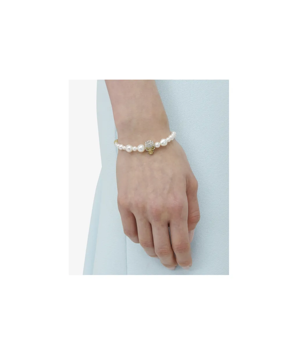 Skull Embellished Friendship Bracelet