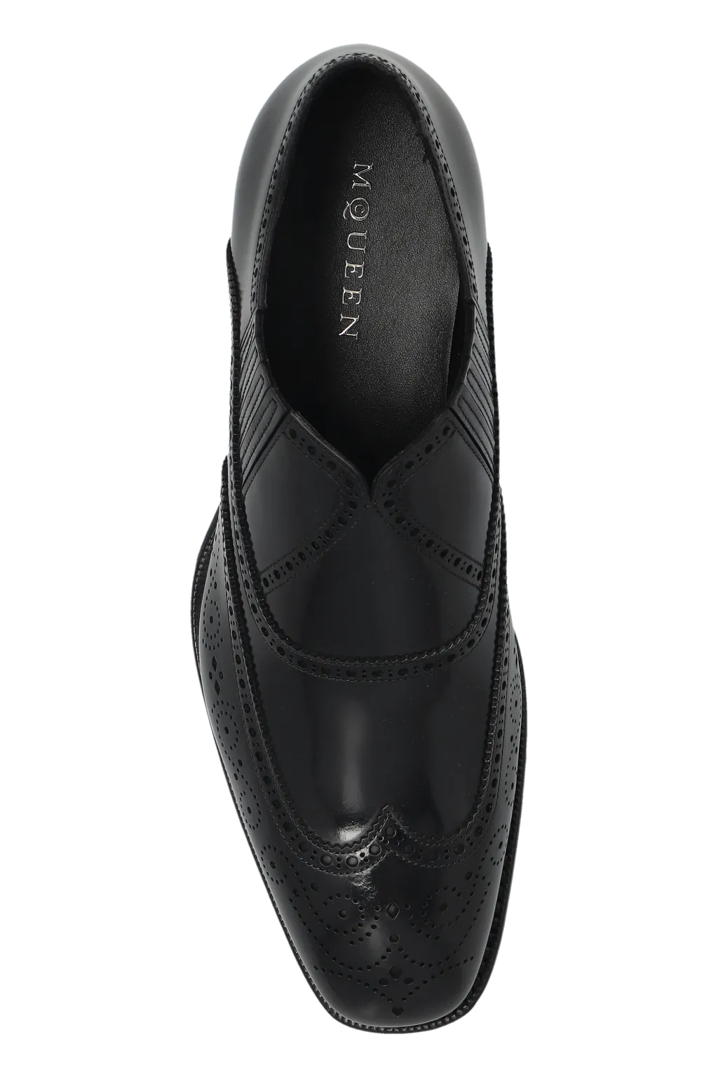 Brogue Style Slip-On Loafers
