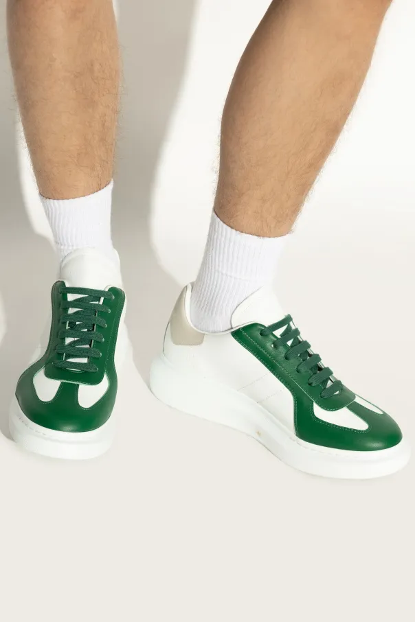 Colourblock Lace-Up Sneakers