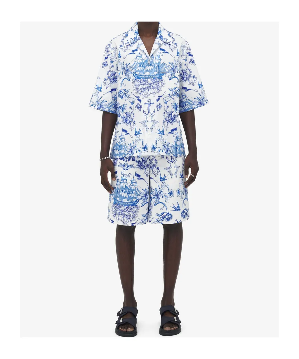 Graphic Printed Short-Sleeve Shirt