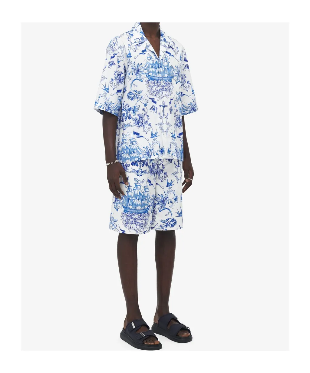 Graphic Printed Short-Sleeve Shirt