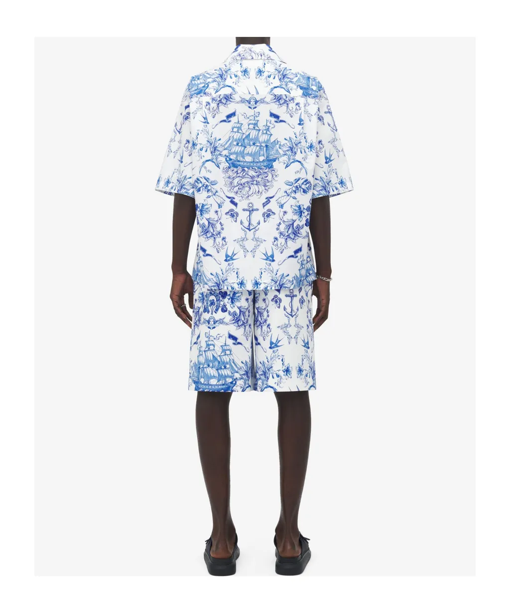 Graphic Printed Short-Sleeve Shirt