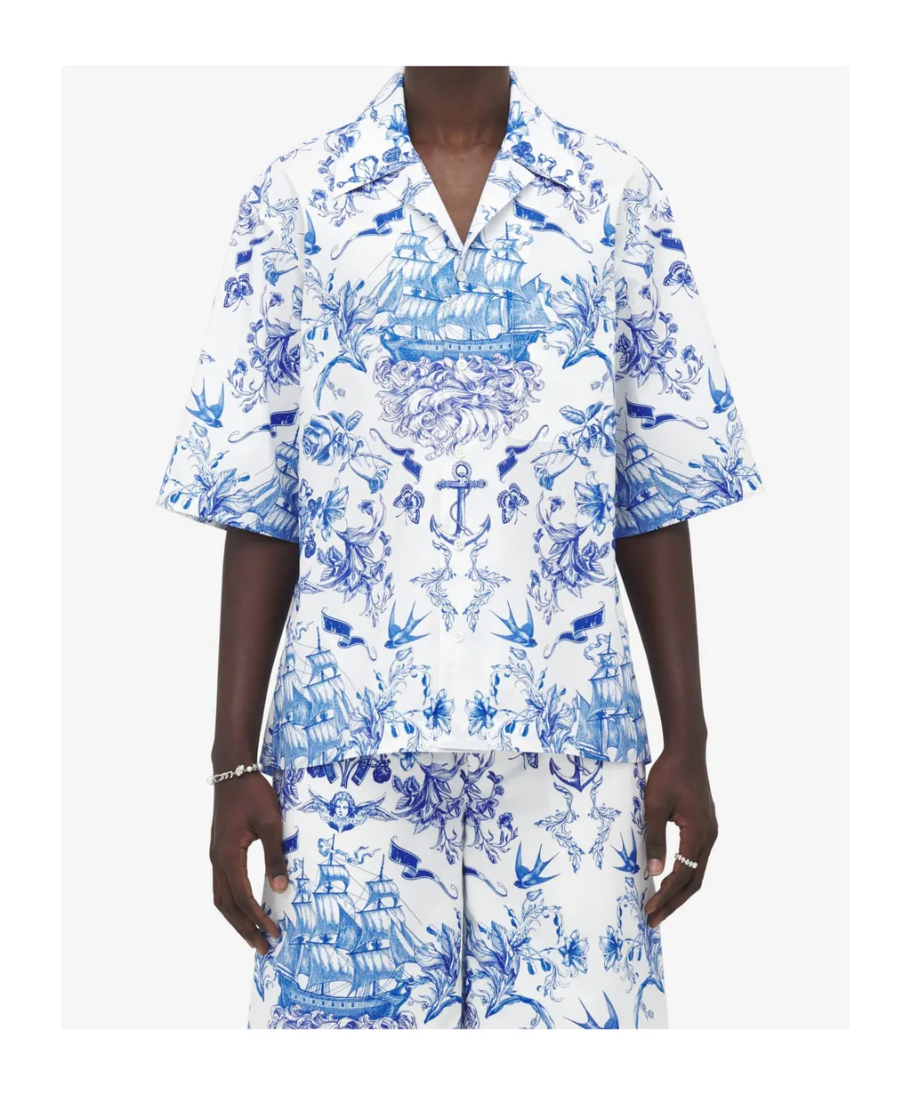 Graphic Printed Short-Sleeve Shirt