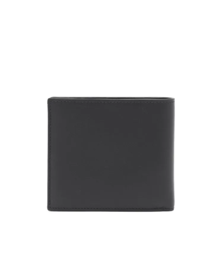 Logo Lettering Bi-Fold Wallet
