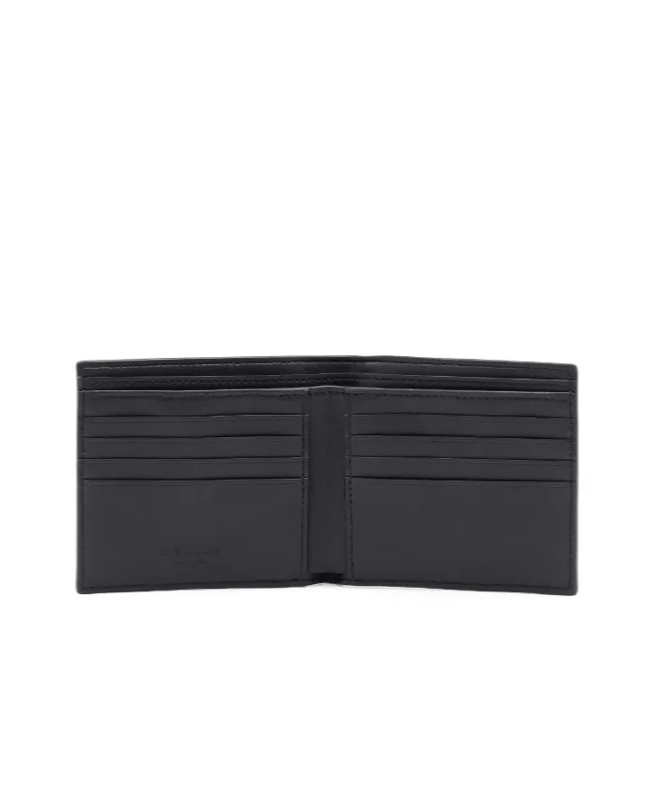 Logo Lettering Bi-Fold Wallet