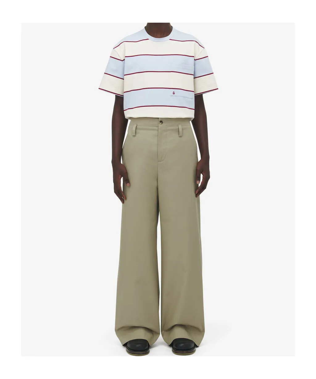 Straight-Leg Chino Trousers