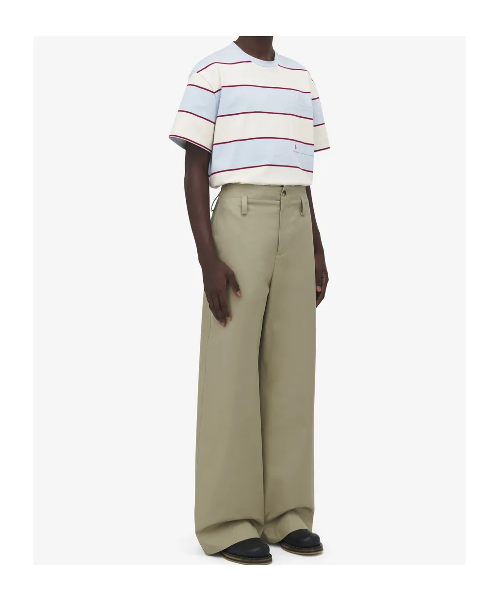 Straight-Leg Chino Trousers