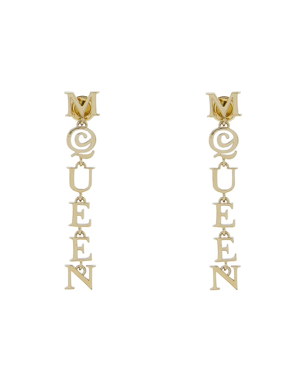 Logo Pendant Earrings