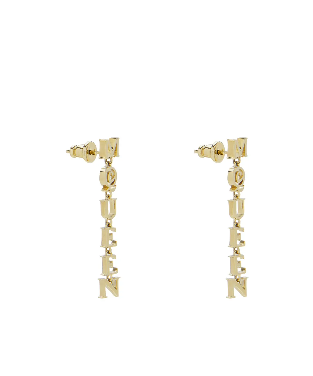 Logo Pendant Earrings