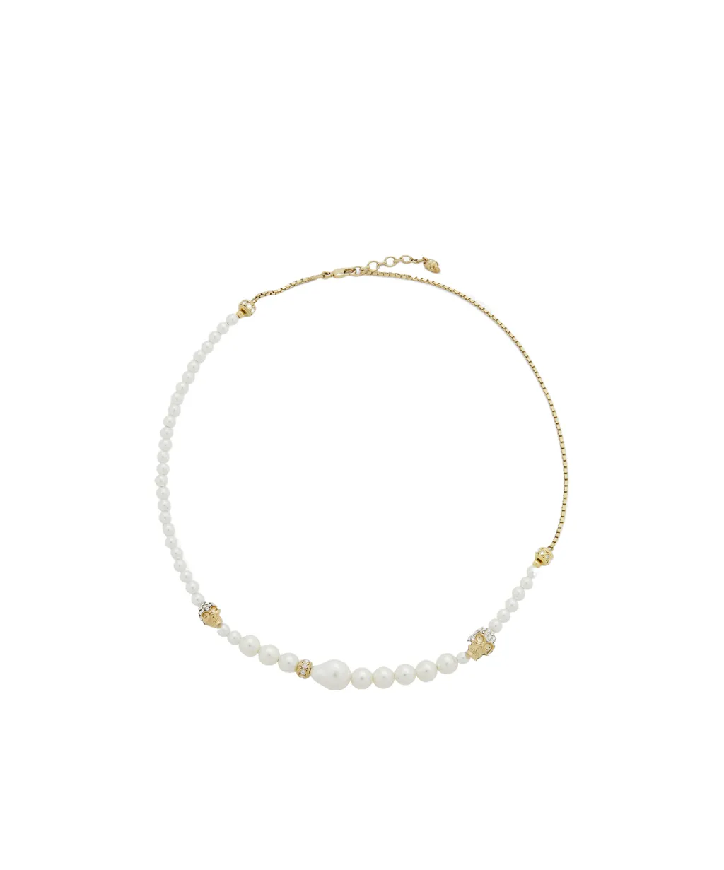 Skull Embellished Necklace