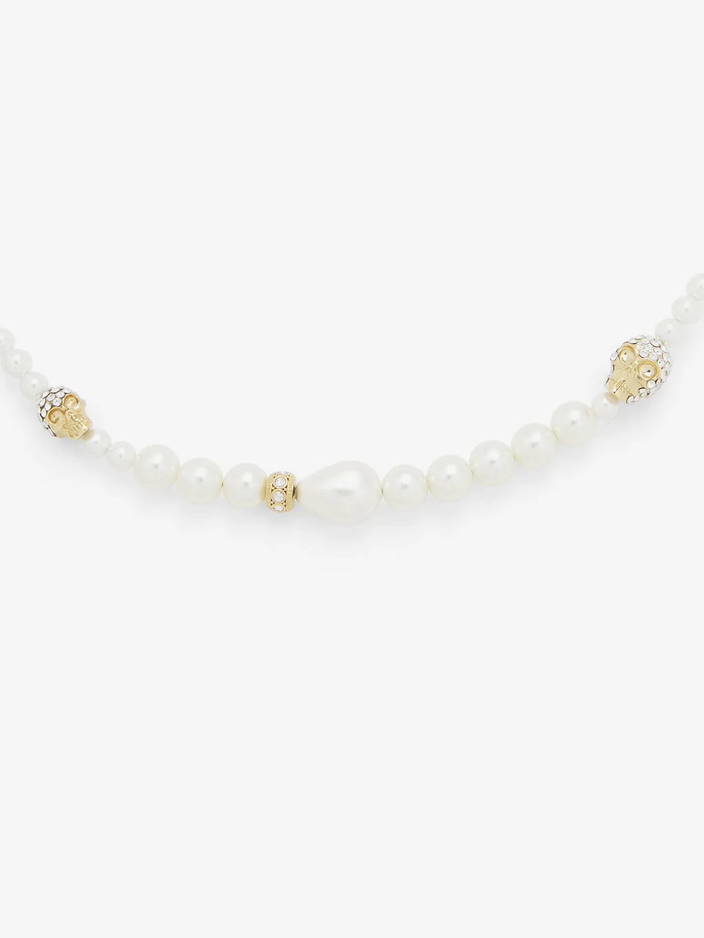 Skull Embellished Necklace