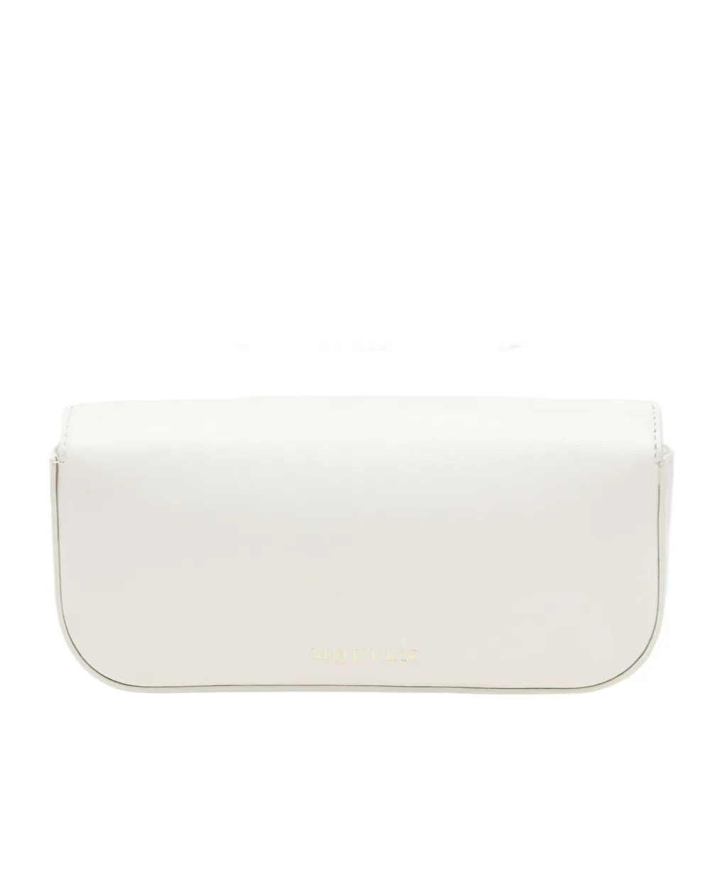 Small Skull Flower Embellished Shoulder Bag