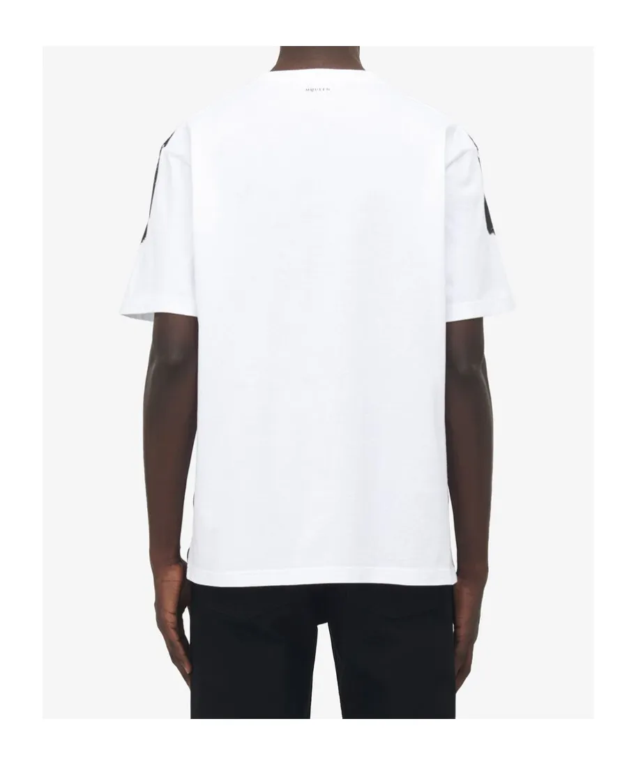 Skull Printed Crewneck T-Shirt
