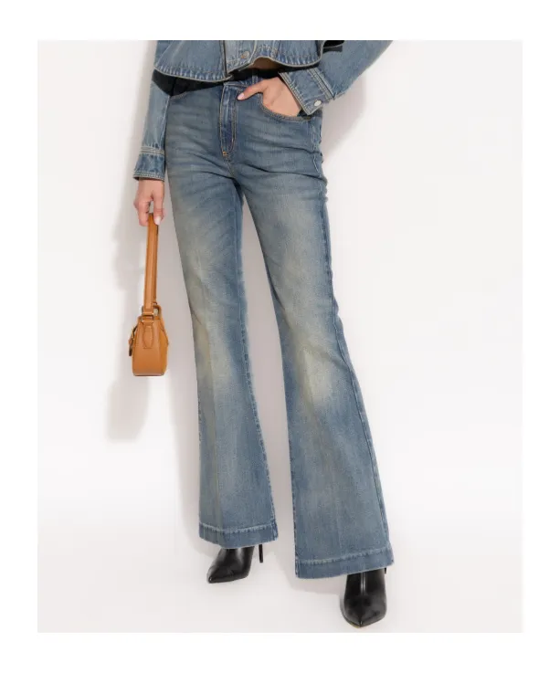 Flared Leg Jeans