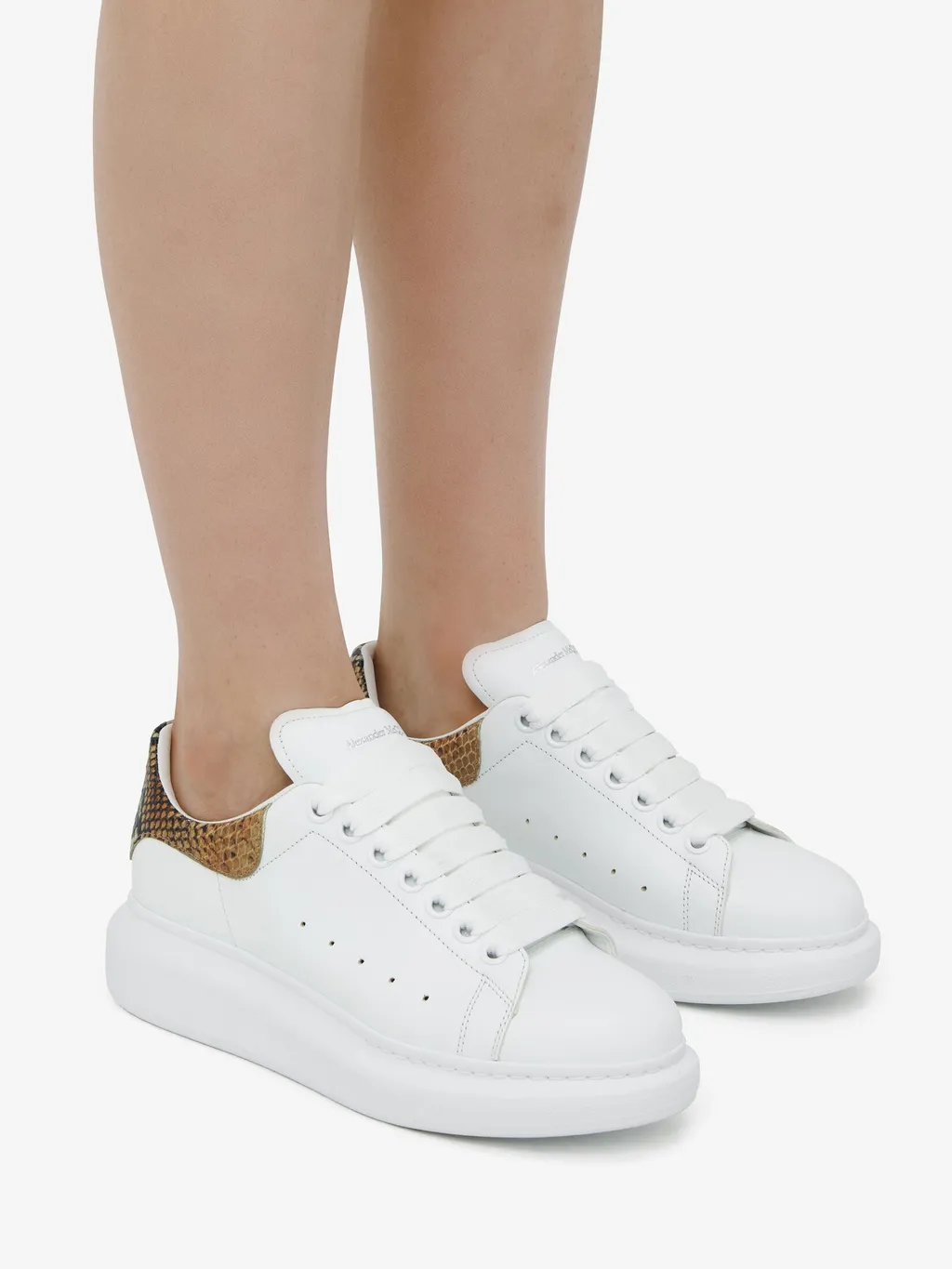 Oversized Lace-Up Sneakers
