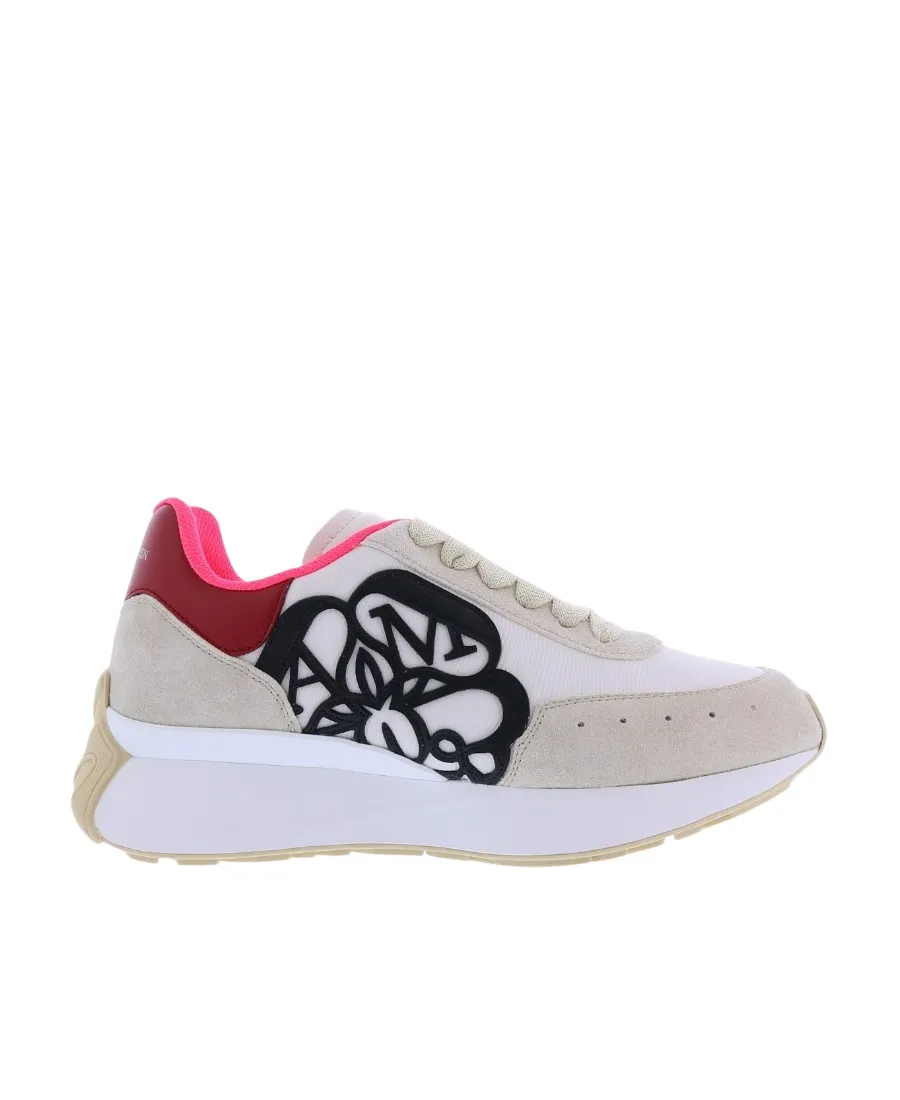 Lace-Up Low-Top Sneakers